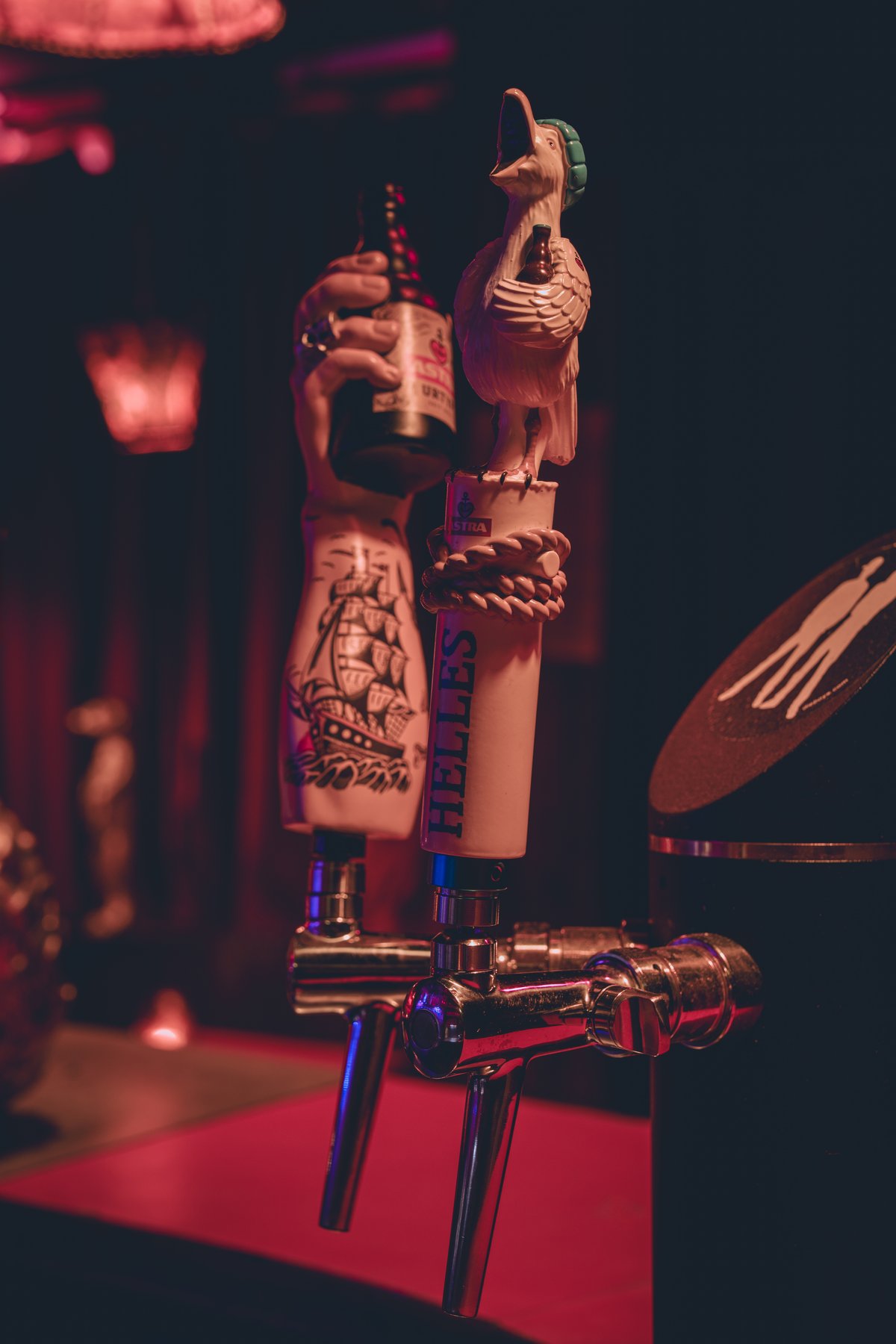 Zapfhahn in der Washingtonbar